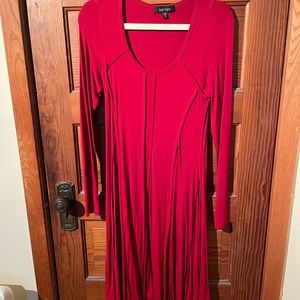 Karen Kane seamed a-line knit dress, medium